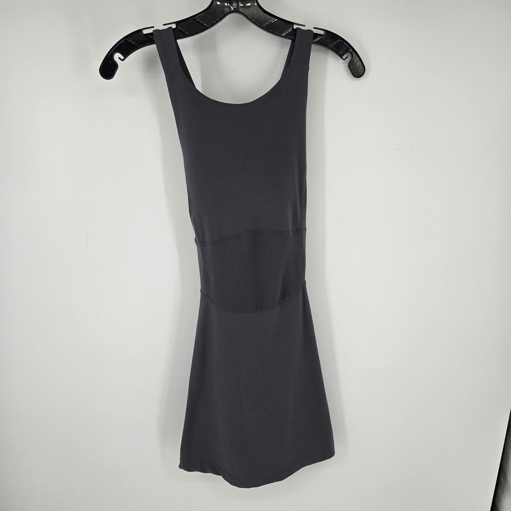 RAE MODE Womens Gray Sleeveless Athleisure Dress JP5054 Size S